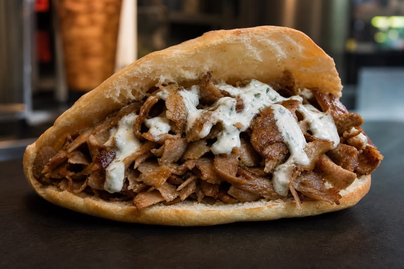 Döner Kebap nur Fleisch