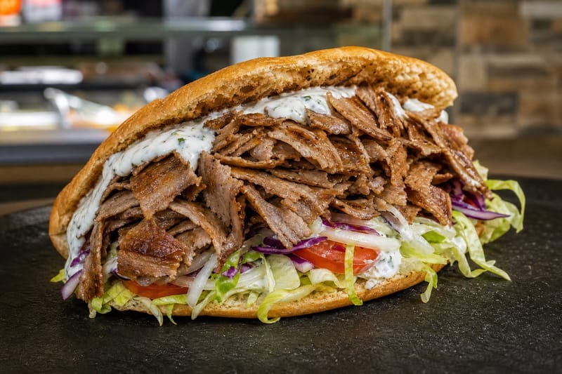 Döner Kebap Extra Fleisch