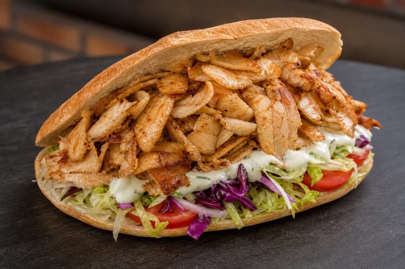 Chicken Döner Extra Fleisch