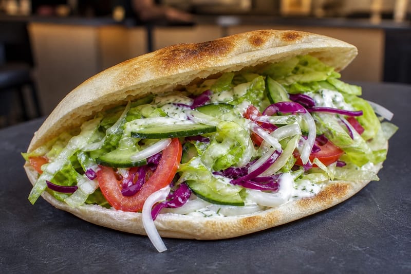 Vegetarischer Döner