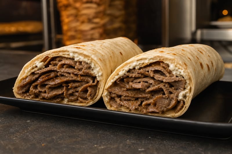 Dürüm nur Fleisch