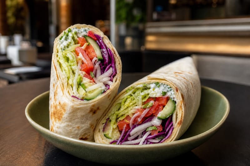 Vegetarischer Dürüm