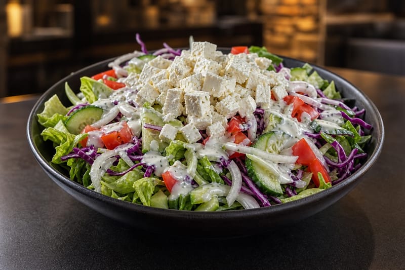 Gemischter Salat mit Feta